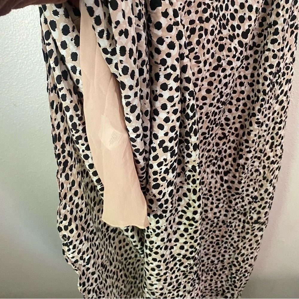 & Other Stories Gathered Leopard Maxi Dress - Picture 11 of 12